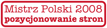 Mistrz Polski w pozycjonowaniu stron 2008, zobacz klientów bizzit